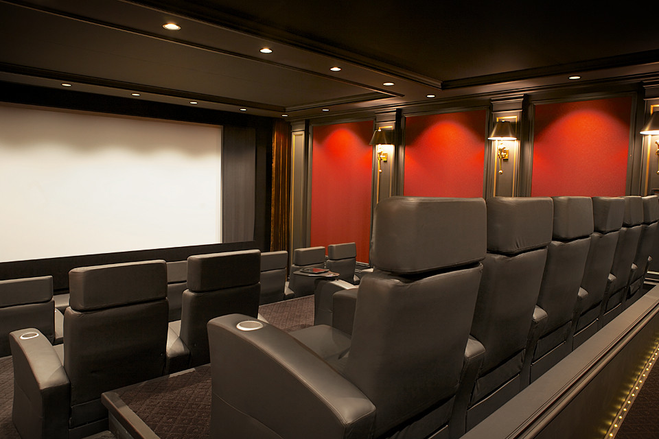 Audiophile home theater - Transitional - Home Theater - Philadelphia