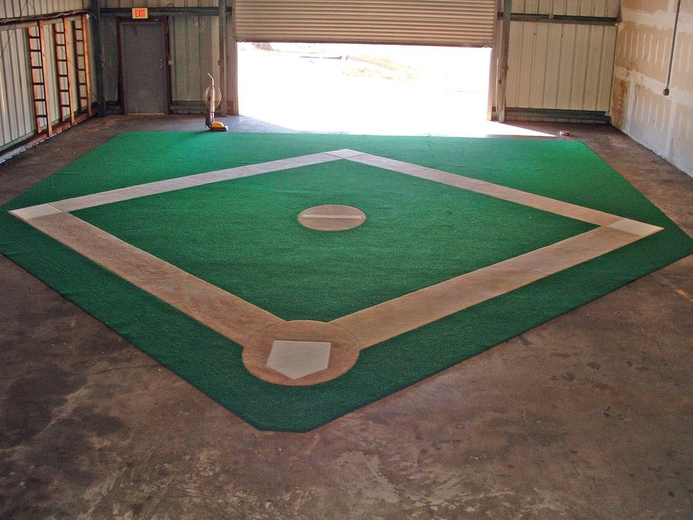 Basic Baseball diamond Trade Show rug Home Theater Tampa by Signature Rugs Houzz