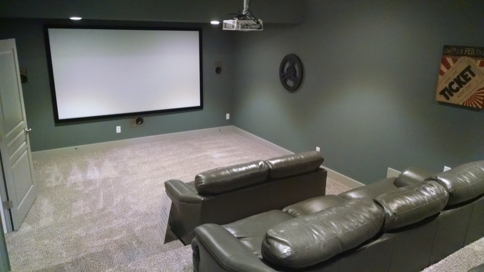 Home theater - home theater idea in Grand Rapids