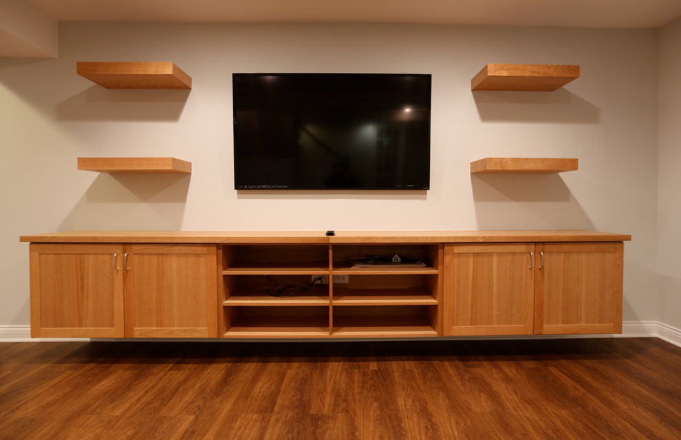 Example of a home theater design in Chicago