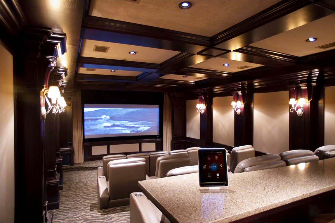 In Home Movie Theater - Photos \u0026 Ideas 