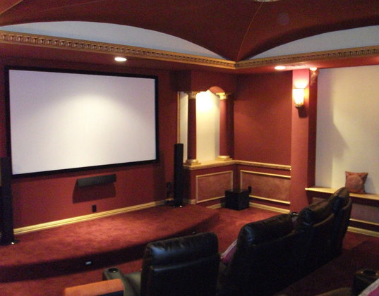 Ceiling Ideas for Media Room / Home Theatre - Modern - Home Cinema ...