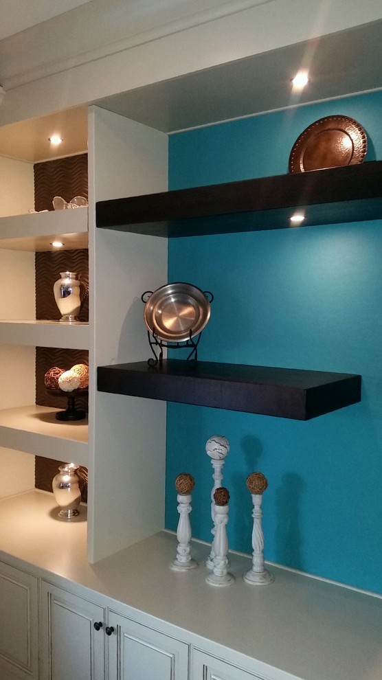 Coxson Contemporary Home Theater Phoenix by J Dowling Design