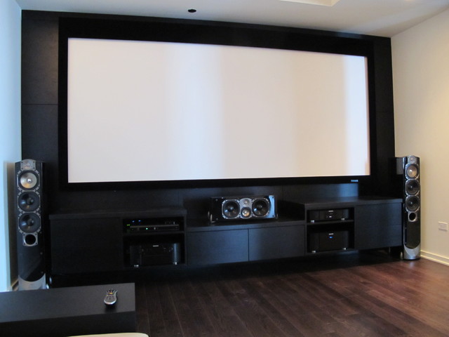 Custom Media Room Entertainment Center With Greenfield Center Aka Man Cave Contemporary Home Theater Chicago By Dresner Design Chicago Custom Kitchens Cabinets Houzz