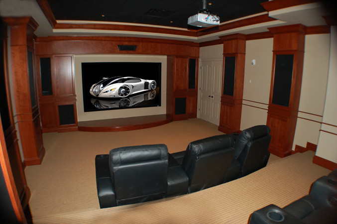Photo of a classic home cinema in Other.