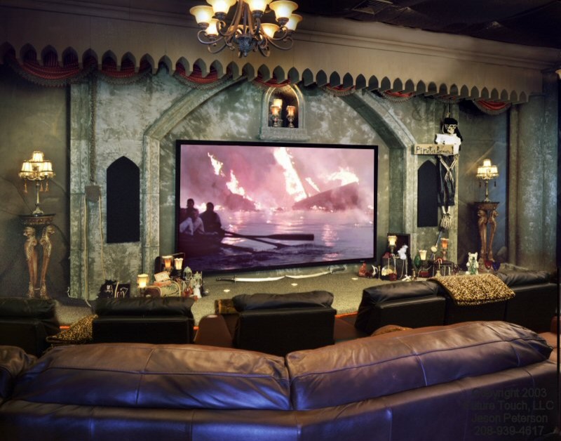 Future Touch Showroom Modern Home Theater Boise by Jenkins & Peterson Builders, LLC Houzz