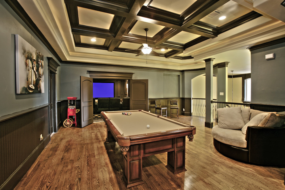 Game Room Eclectic Home Theater Other Houzz