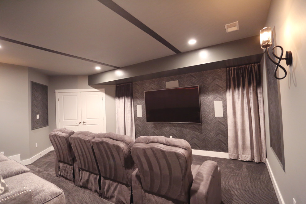 Grey Matters Media Room / Home Theater Home Theater DC Metro by