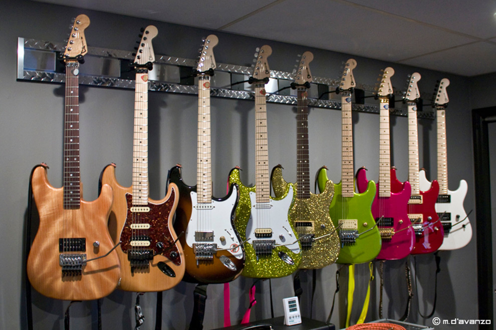 Guitar Hanger MX™ - Contemporary - Home Theater - Other - by diamondLife |  Houzz