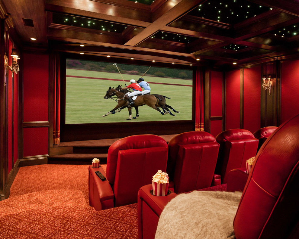 iTEC Private Theater Screening Room with 175" Diagonal Screen
