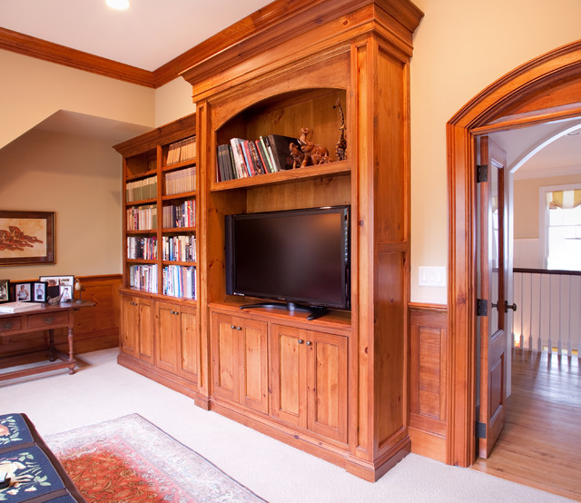Knotty pine entertainment center deals