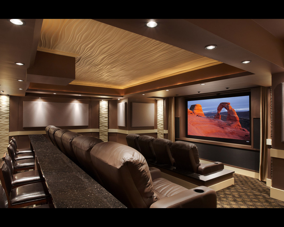 Leesburg Theater Moderno Cine en casa Washington D. C. de