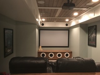 75 Most Popular Small Home Theatre Design Ideas For December 2020 Stylish Small Home Theatre Remodeling Pictures Houzz Au