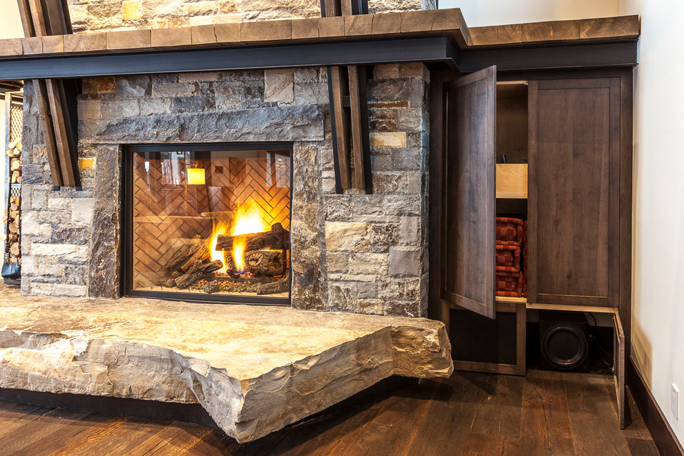 Media cabinet - Contemporary - Home Theater - Vancouver - by River City ...