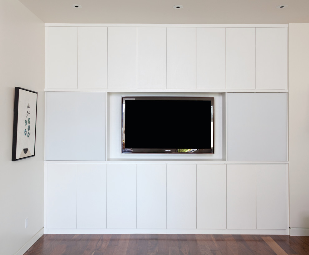 Media Center Contemporary Home Theater New York by California