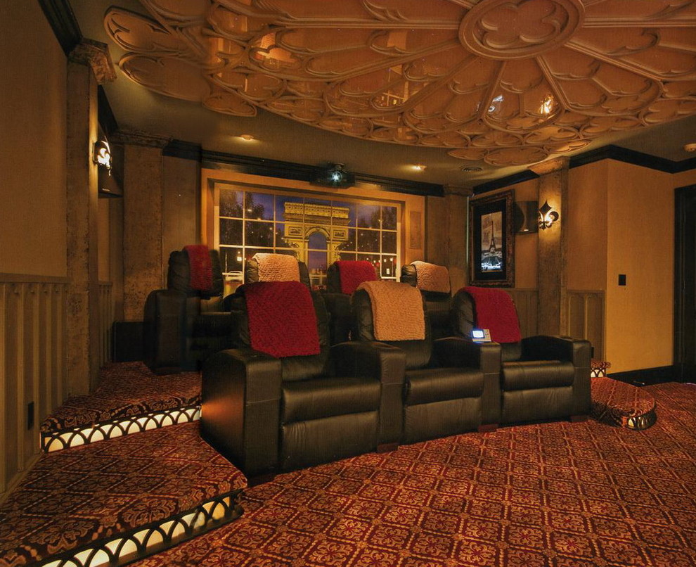 Modernes Heimkino in Nashville