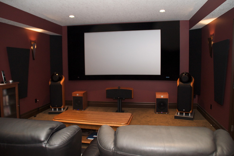 Media Room Photos Contemporary Home Theater Toronto by London Audio Ltd Houzz