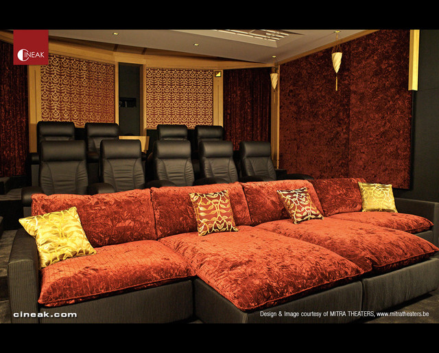 Media Room With Cineak Intimo Seats