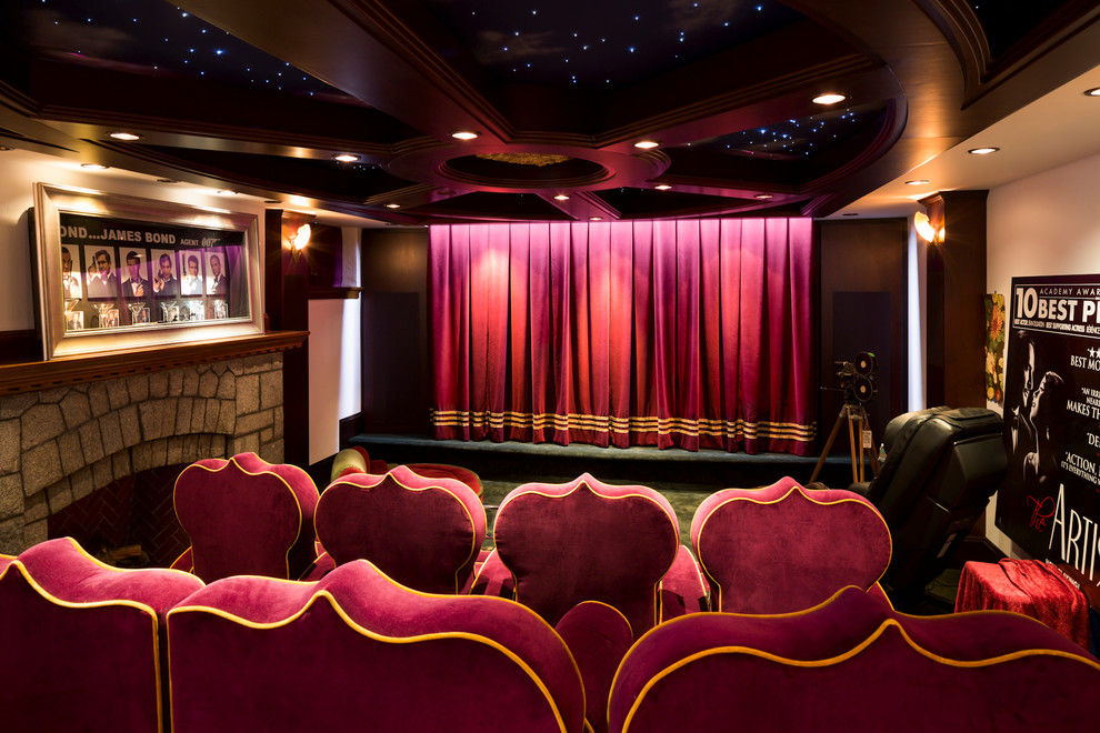 Misc Interiors - Traditional - Home Theater - Vancouver - by J & R Katz ...
