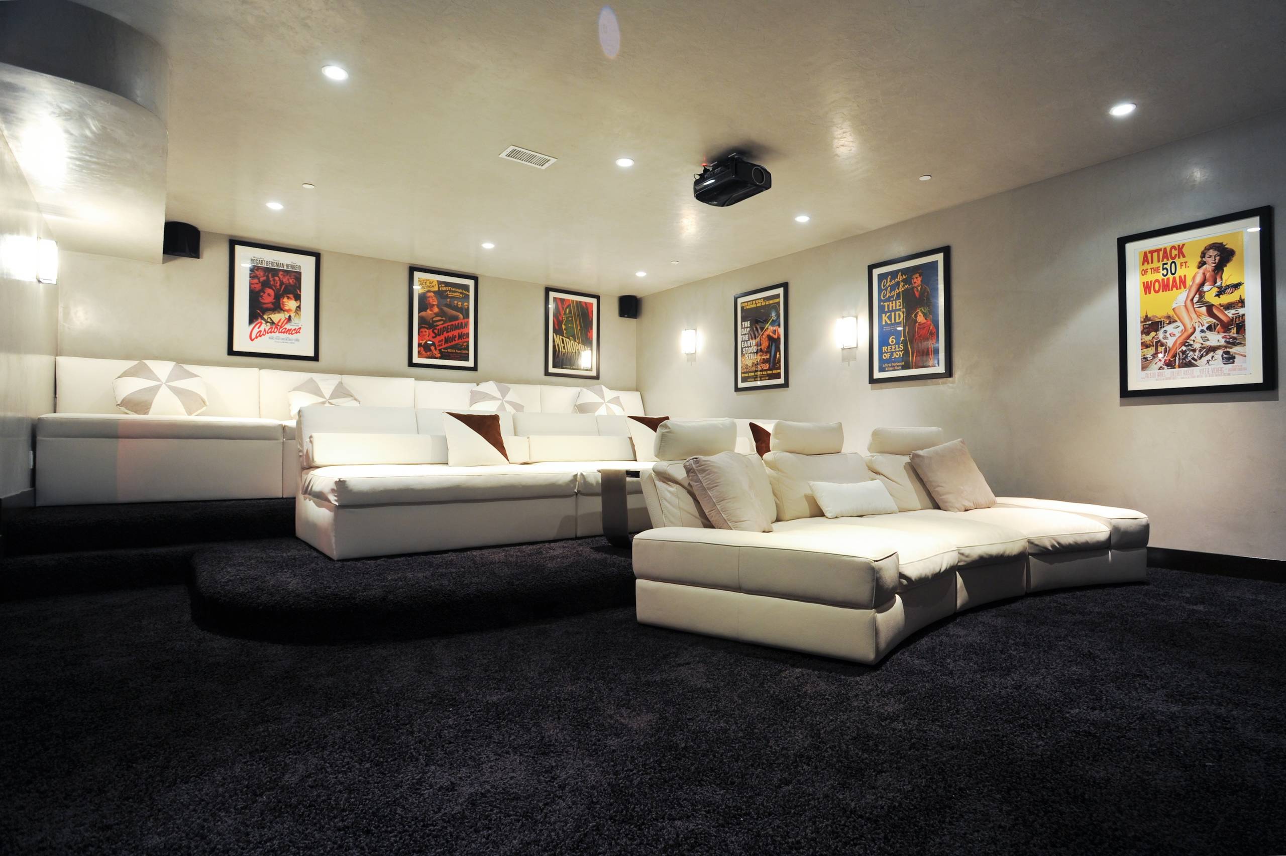 media room seating