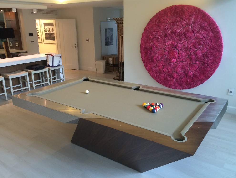 Modern Pool Tables by MITCHELL Pool Tables Beach Style Home Theater
