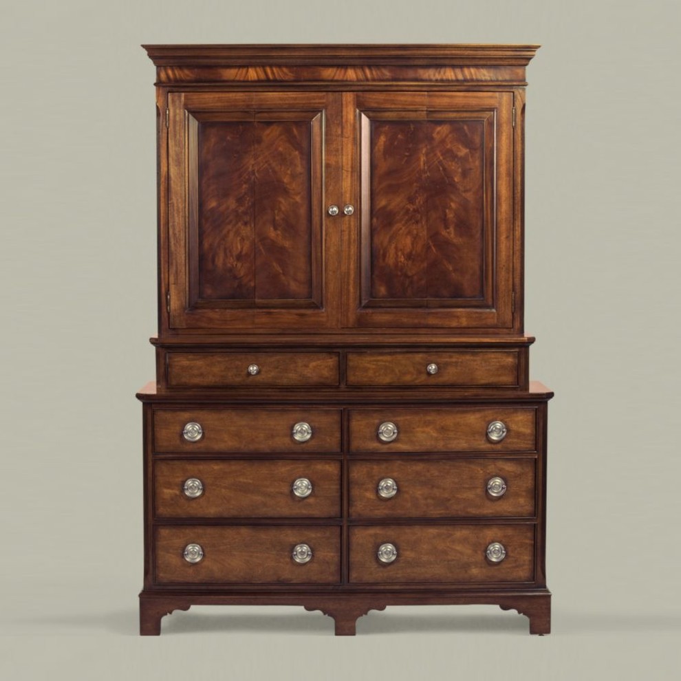 Newport Kent Threepiece Media Dresser Traditional Home Theater