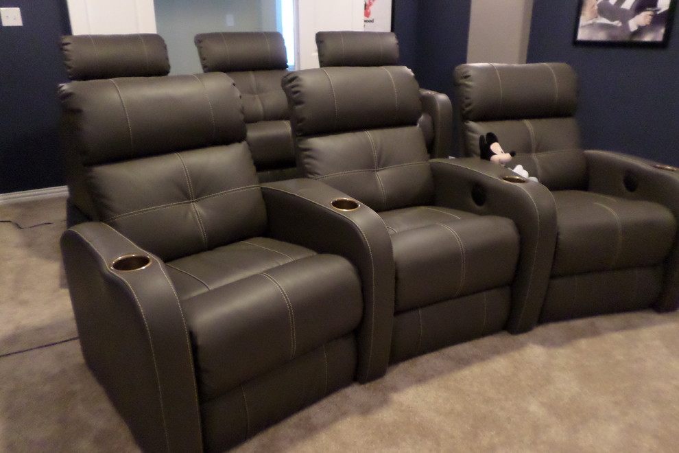 Palliser Home Theater Seating, The Stereo Modern Home Theater