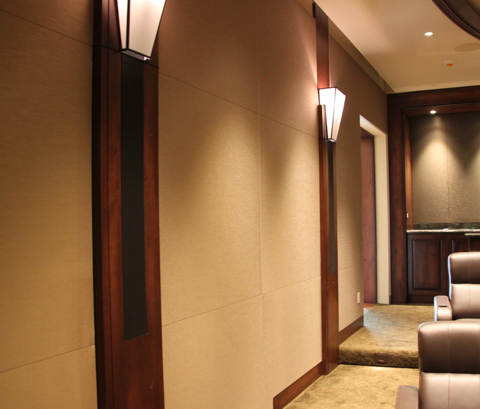 Private Home Theater Contemporary Home Theater Phoenix by