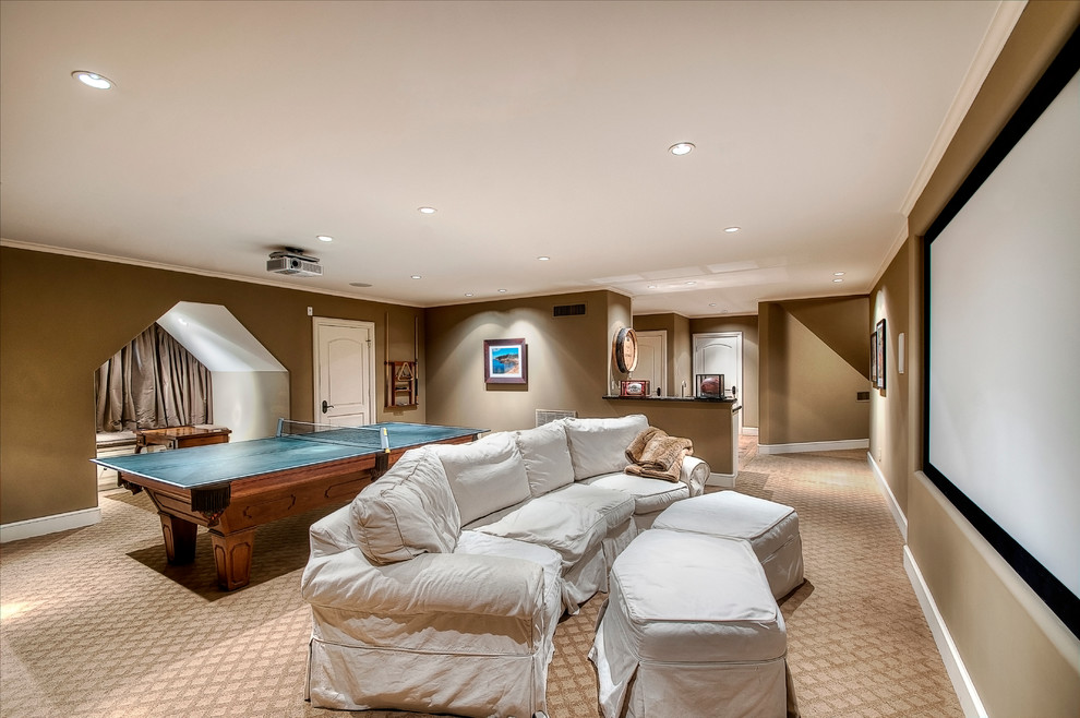 River Oaks Modern Home Theater Houston by Allan Edwards Builder Inc. Houzz