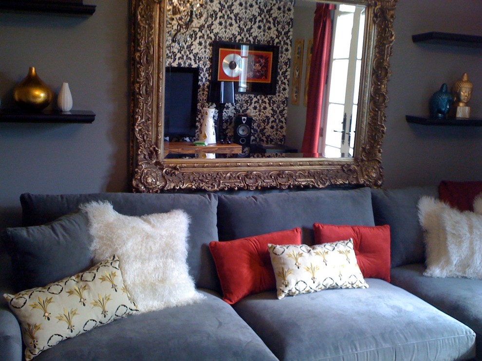 Rock n Roll Room - Modern - Home Theater - Phoenix - by Brown Bird ...