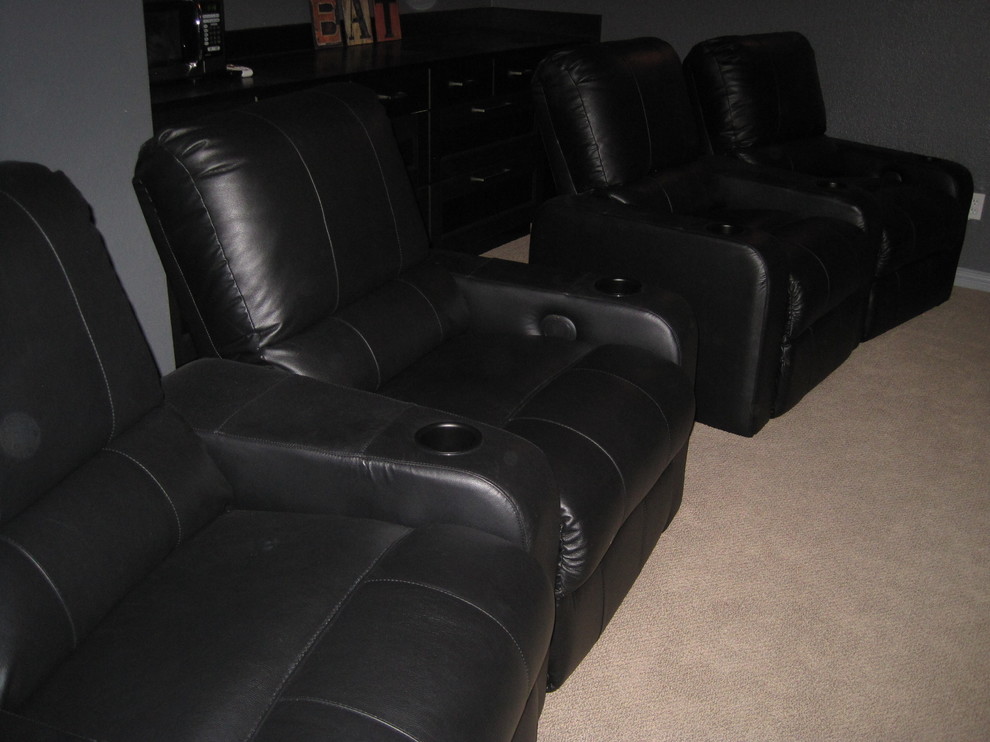 Row One Manhattan Home Theatre Seating Transitional Home Theater Dallas By Mccabe S Theater Living