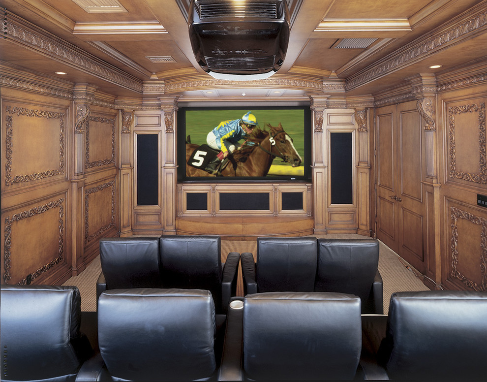 Rysso Peters - Traditional - Home Theater - Phoenix - by Rysso Peters ...