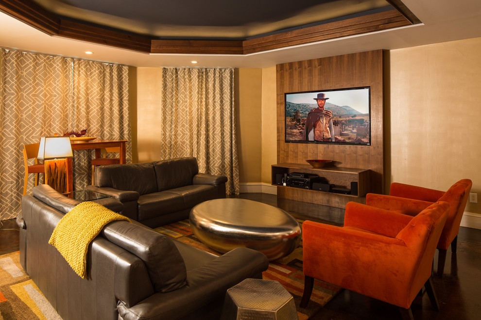 Image showcasing 25 Modern Home Theater Ideas For Entertainment Space