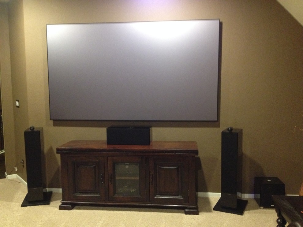 Theater Room Home Theater Houston by Magnolia Audio Video Houzz
