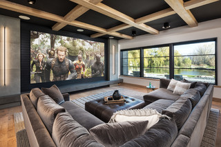 75 Home Theater with a Projector Screen Ideas You'll Love - April, 2024 |  Houzz