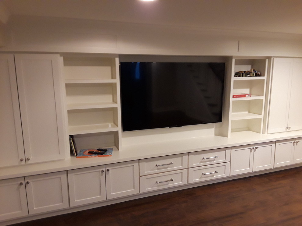 built in Home Theater Chicago by ComfortBuild Houzz