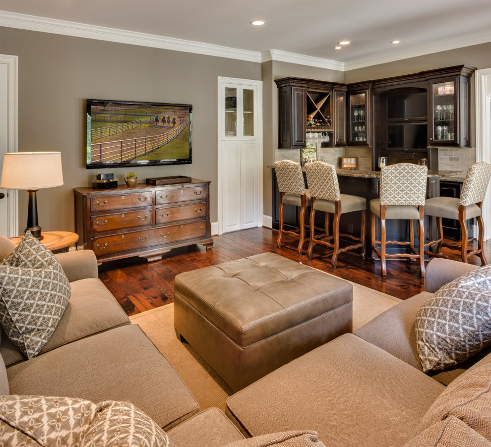 Woodlands Clean Transitional Custom Build Home Theater Houston by Frankel Design Build Houzz