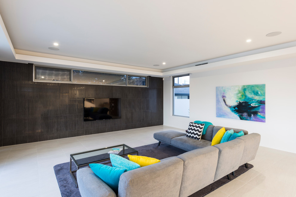 Broughton Residence Home Theater Gold Coast Tweed by Stuart