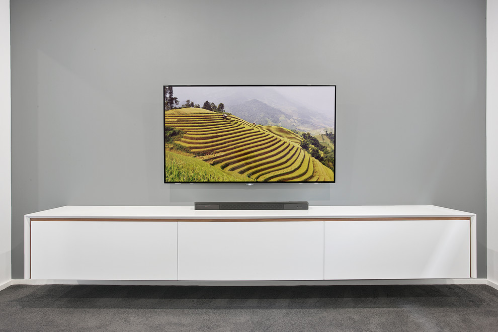 Penshurst House - Contemporary - Home Theater - Sydney - by Belle ...