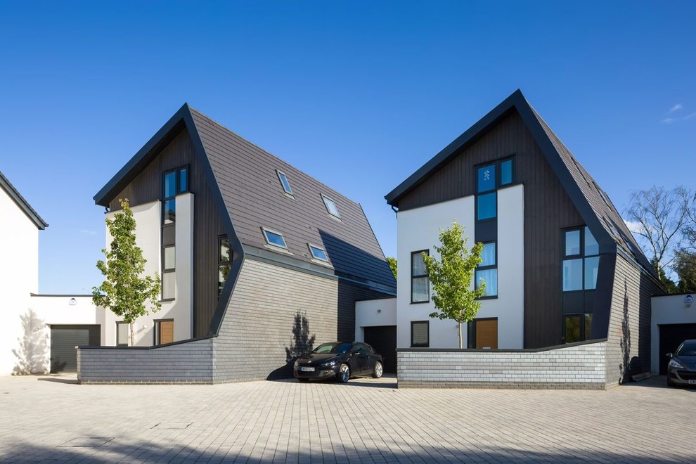 Photo inspiration: High End Eco Home Building Reference: Almondsbury High End Eco Homes Contemporary Exterior Devon