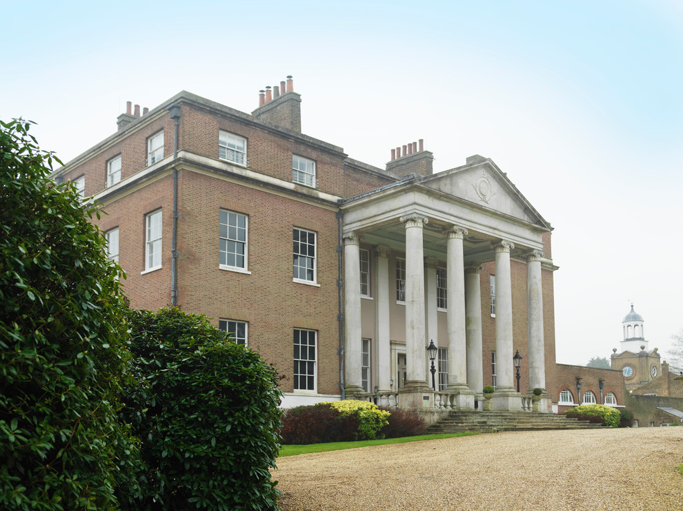 Apartment in a Robert Adam Country House Traditional Exterior Hampshire by Icon