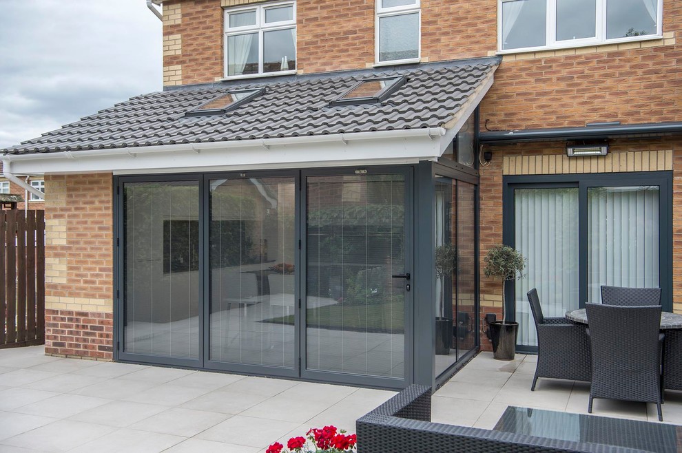 Caprington Court Modern House Exterior Other by Express in the