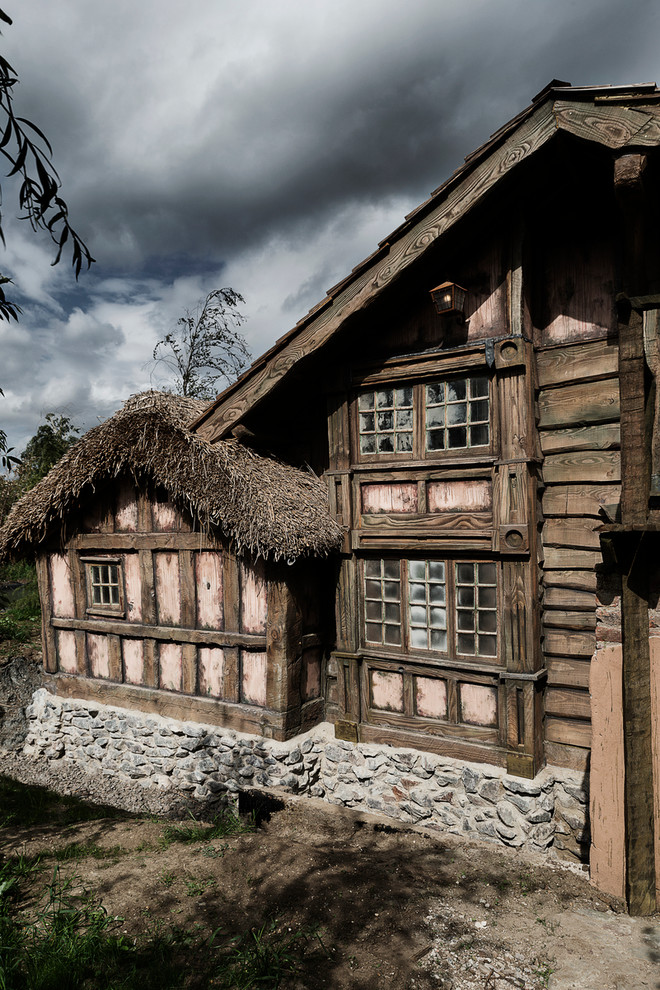 Challis Island Rustic Exterior Other by The Master Wishmakers