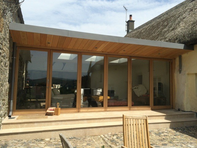 This is an example of a traditional house exterior in Cornwall.