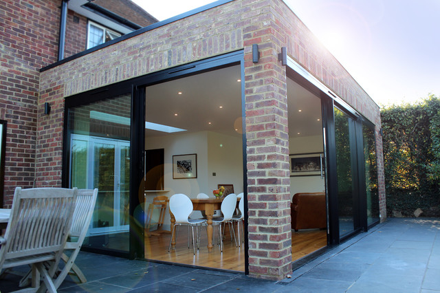 Contemporary Flat Roof Extension - Contemporary - Exterior - Hampshire - by  Bastion | Houzz