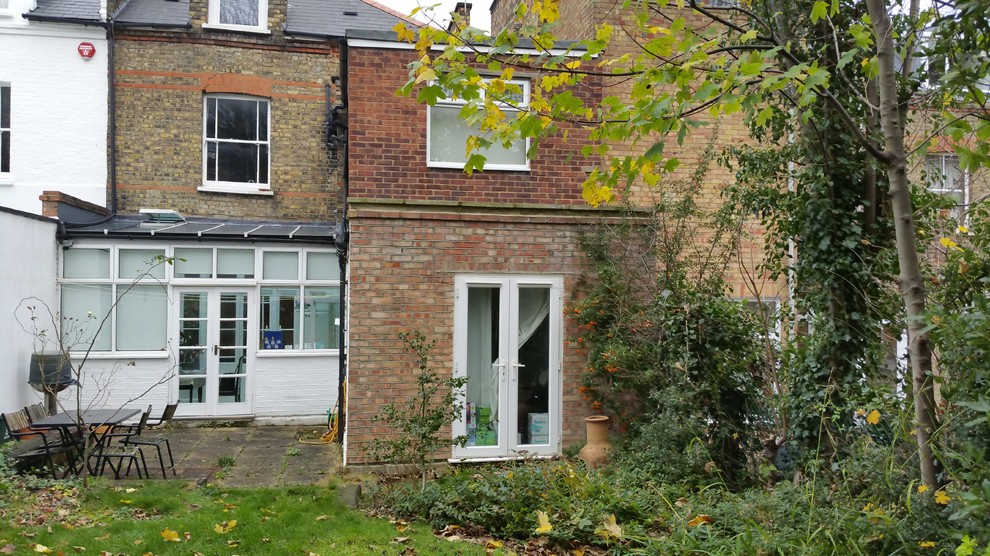 Crouch End London Rear Extension and refurb Exterior Before Modern