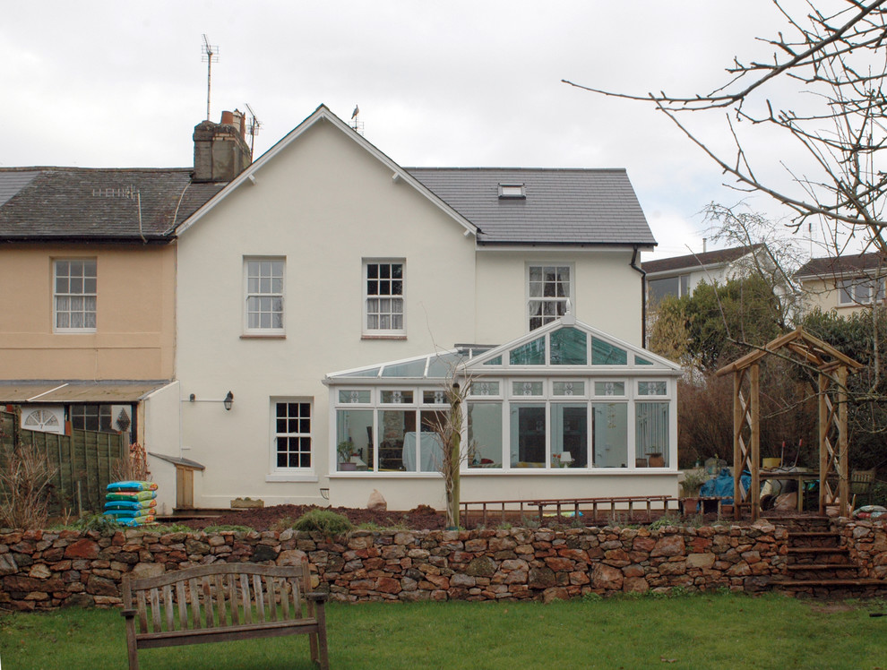 Example of a classic exterior home design in Devon