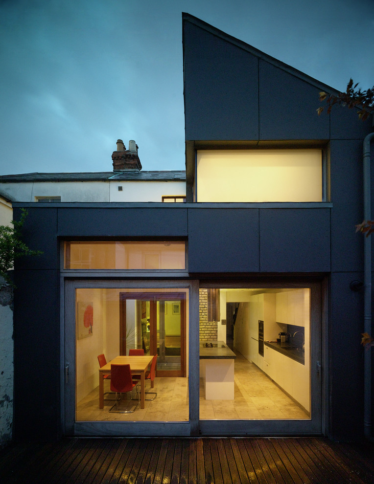 Modern house exterior in Dublin.