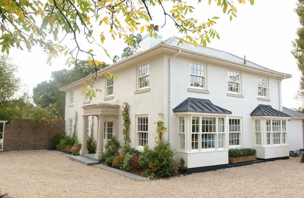 Farley House Exterior Wiltshire by The English Joinery Company