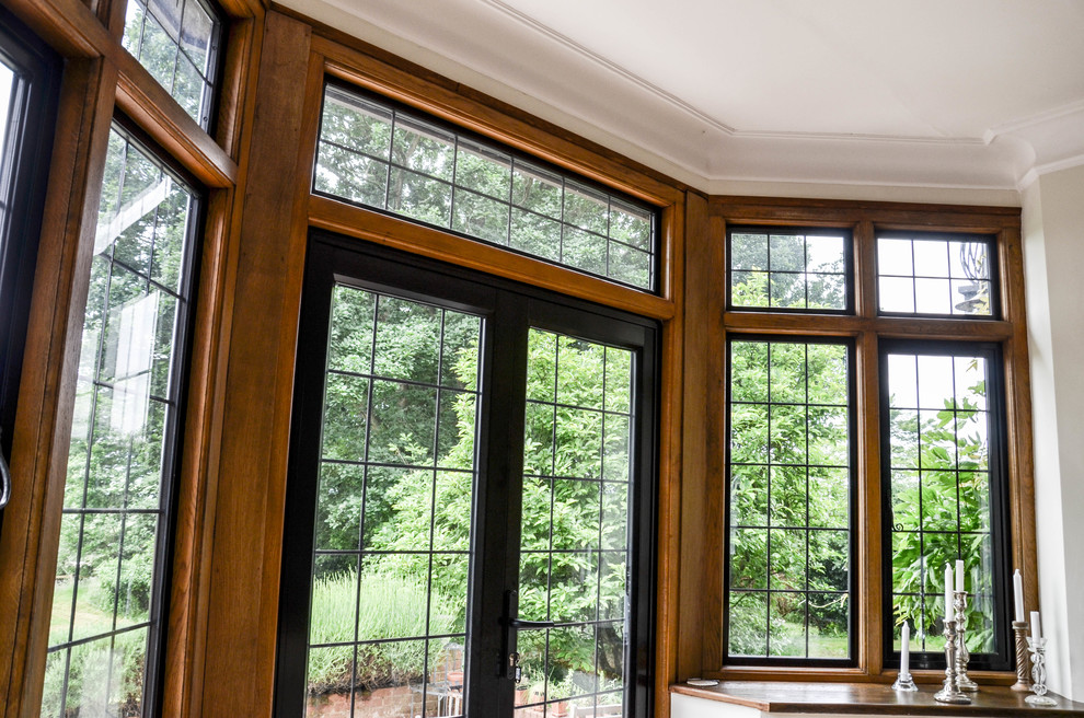 French Doors and Windows in Country Home - Farmhouse - Exterior